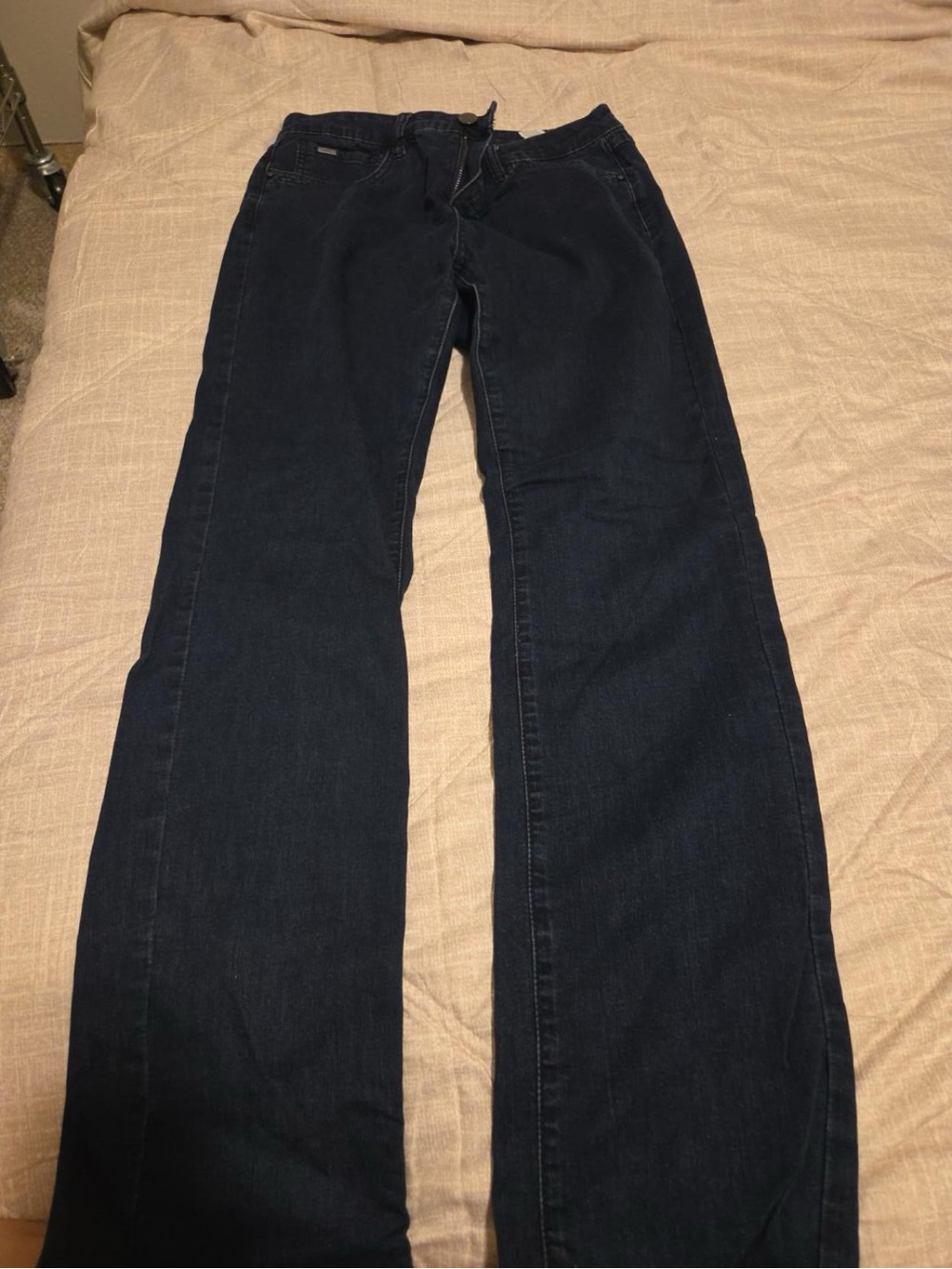 Women's Dark Navy Flare Jeans